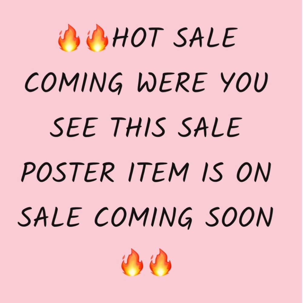Hot Sale Poster
